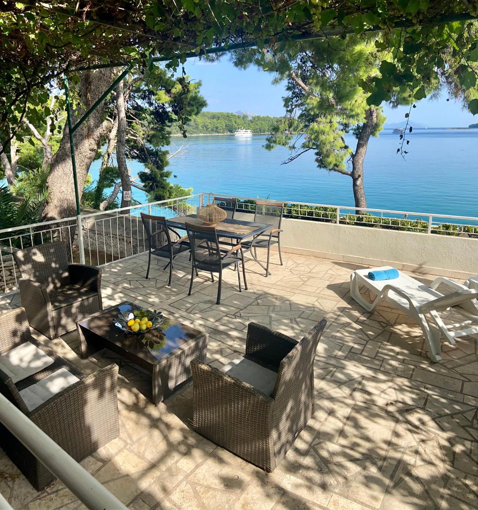 Adriatic Villa Lumbarda Kültér fotó