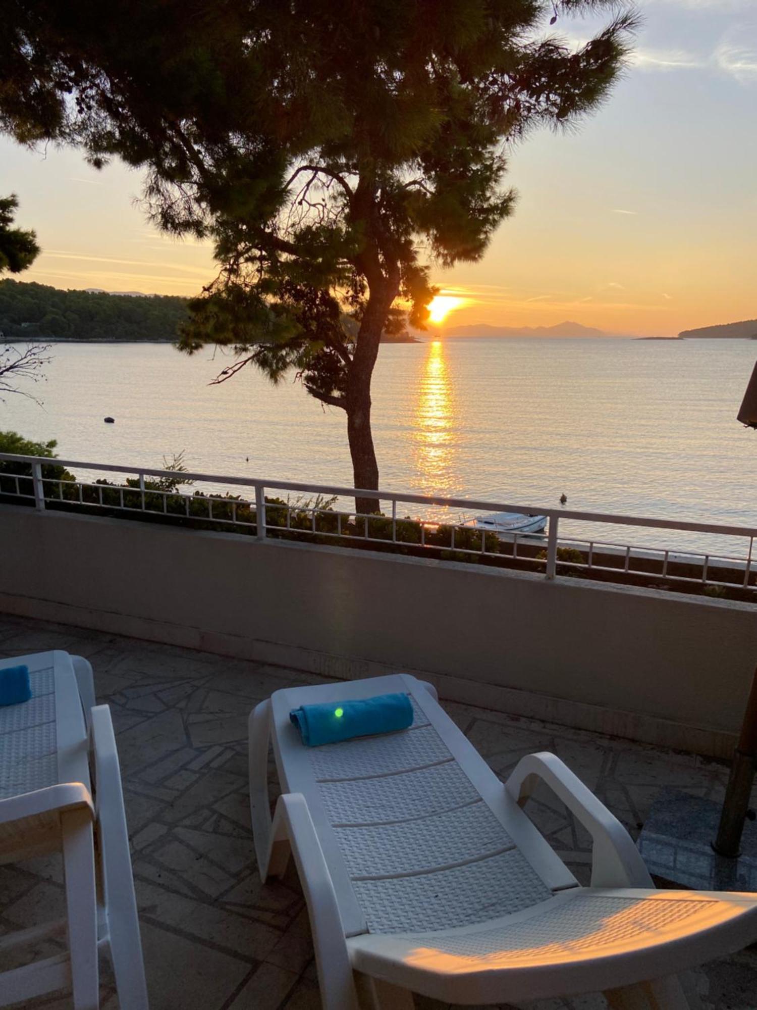 Adriatic Villa Lumbarda Kültér fotó